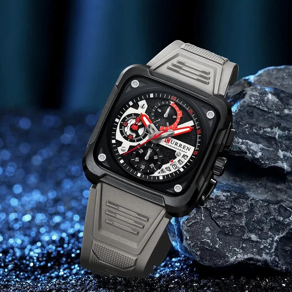 Montre CURREN Homme - Luxe, Étanche & Chrono - Polynesia Market