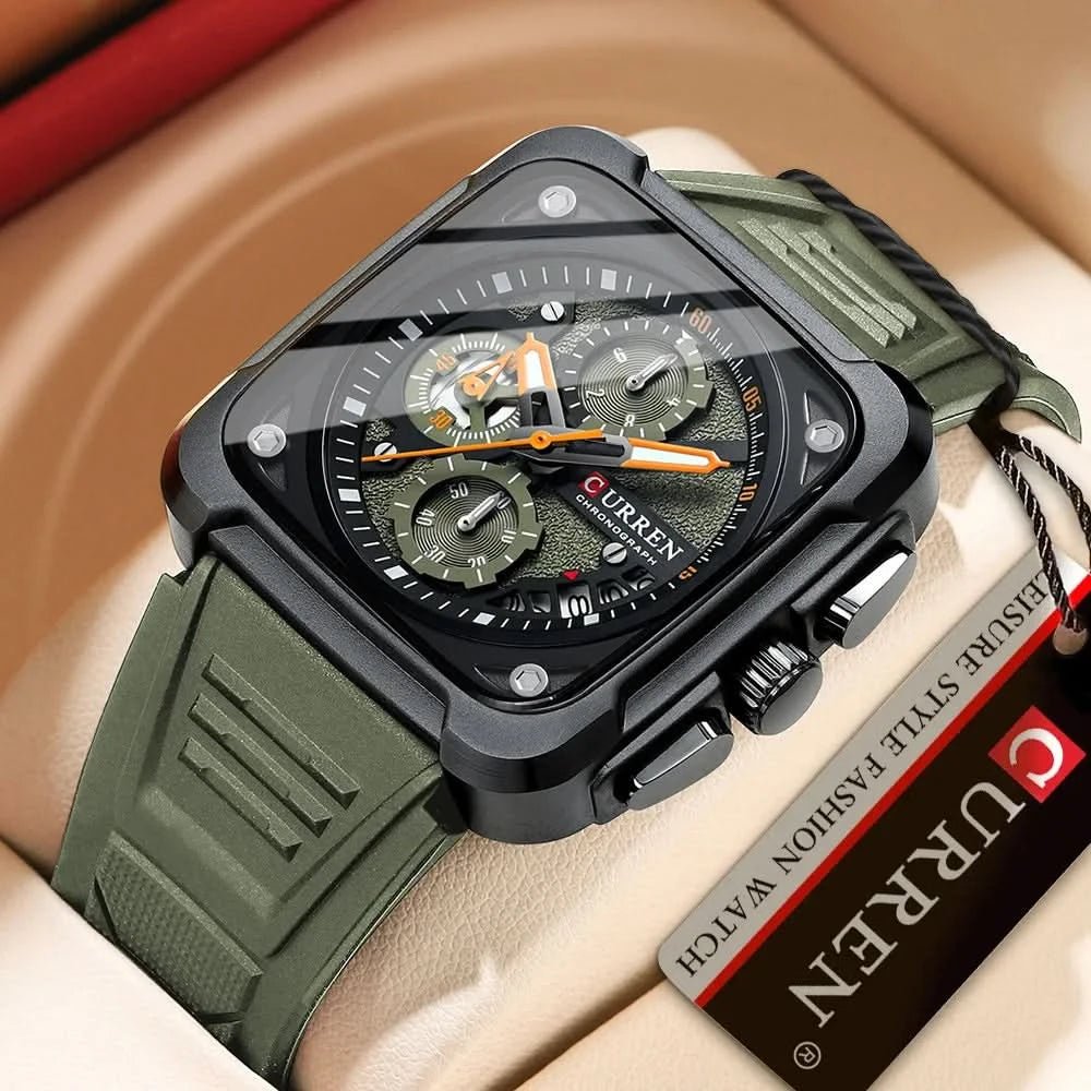 Montre CURREN Homme - Luxe, Étanche & Chrono - Polynesia Market