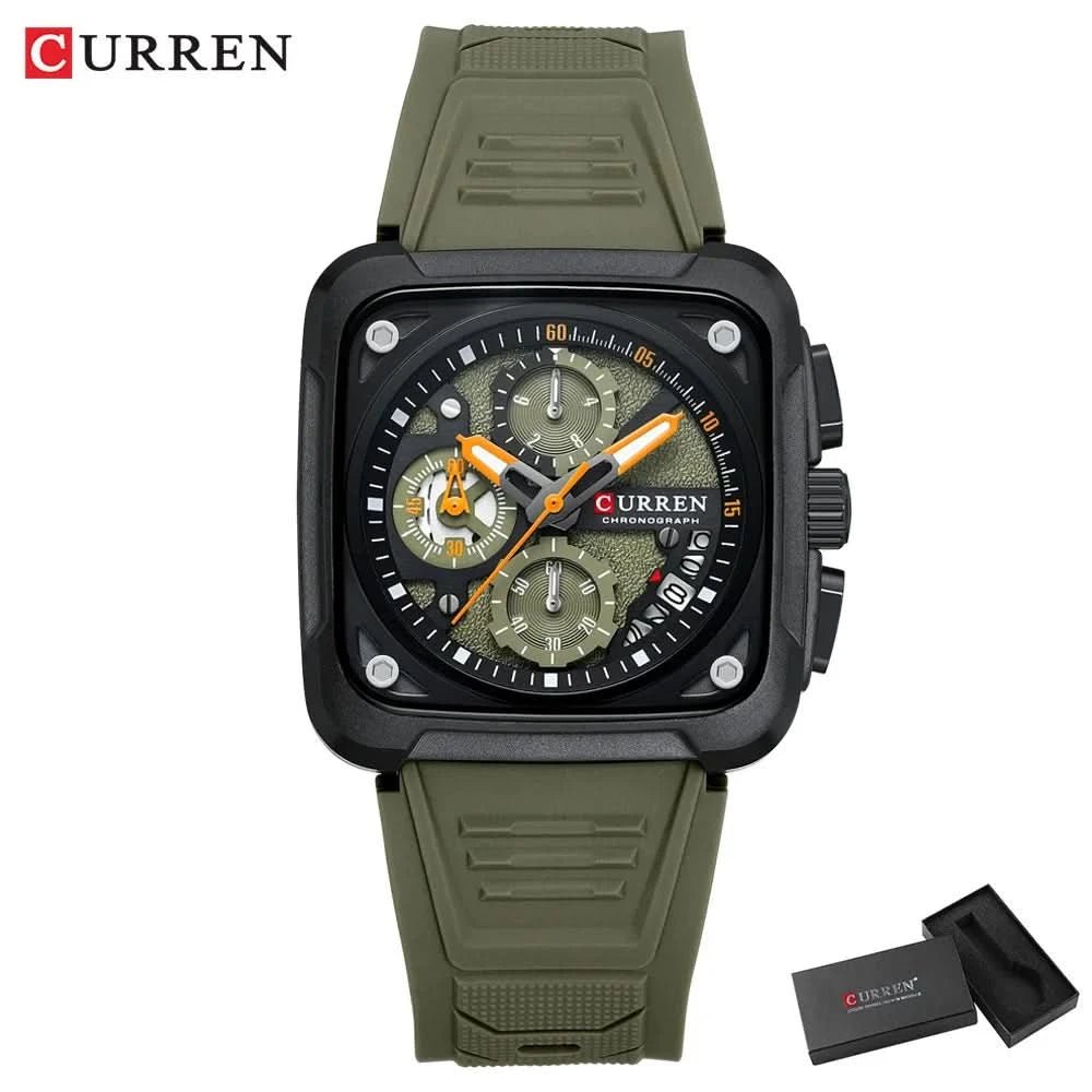 Montre CURREN Homme - Luxe, Étanche & Chrono - Polynesia Market