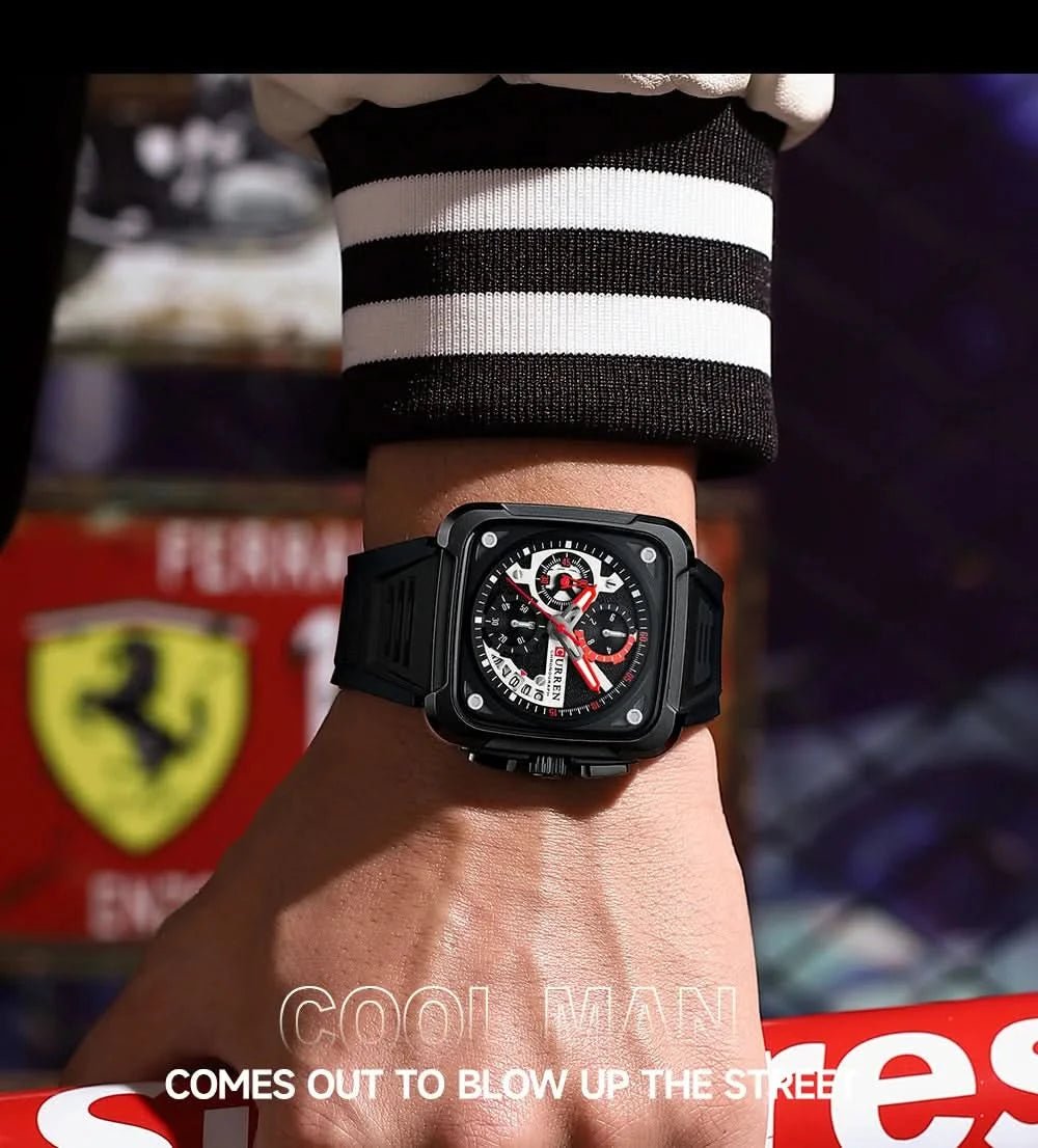 Montre CURREN Homme - Luxe, Étanche & Chrono - Polynesia Market