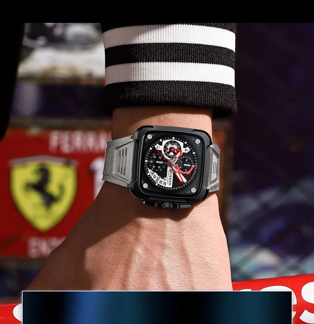 Montre CURREN Homme - Luxe, Étanche & Chrono - Polynesia Market