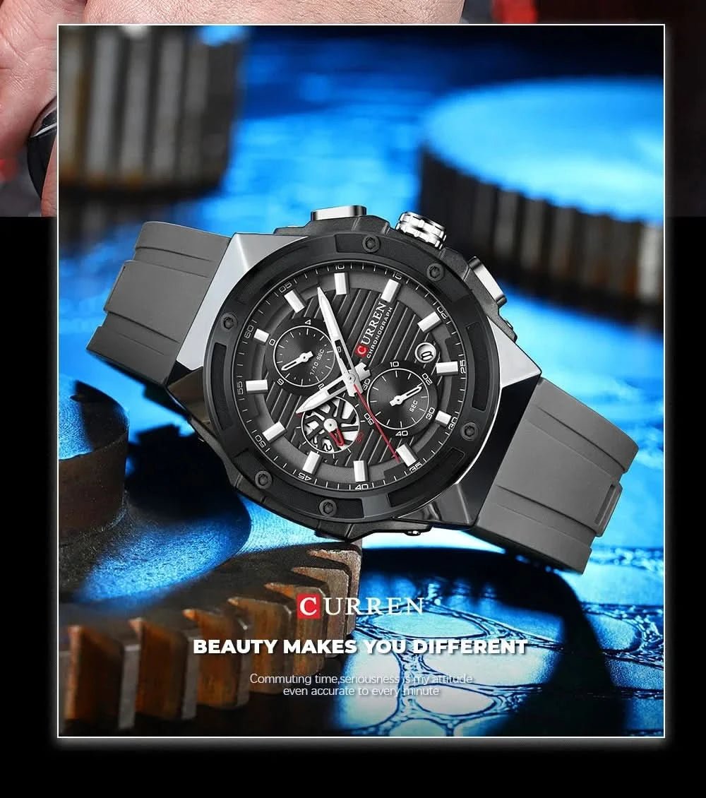 Montre CURREN Sport - Chrono, Design & Étanche - Polynesia Market