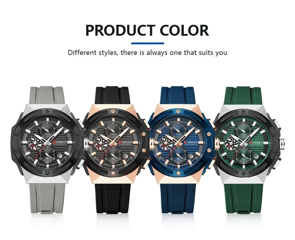 Montre CURREN Sport - Chrono, Design & Étanche - Polynesia Market