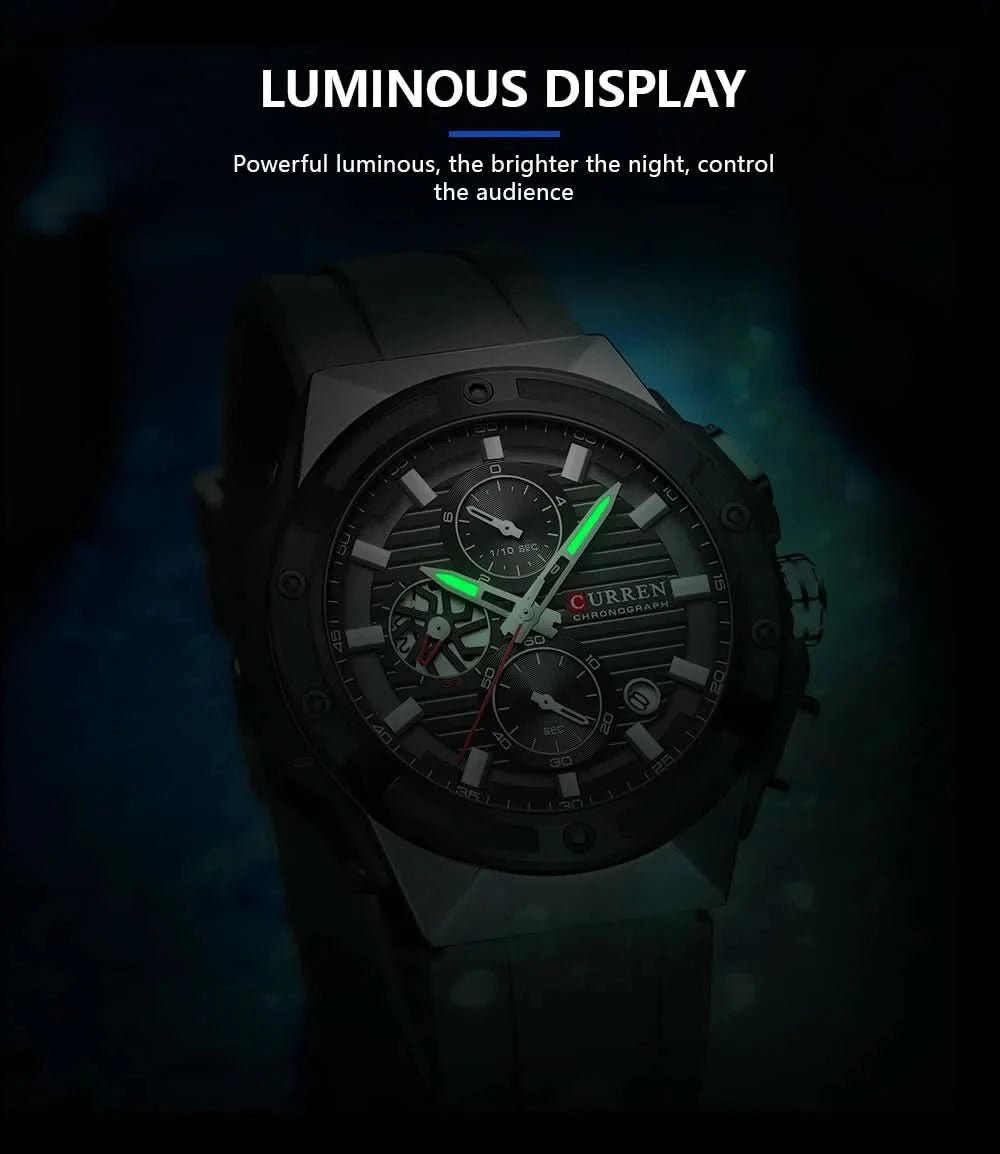 Montre CURREN Sport - Chrono, Design & Étanche - Polynesia Market