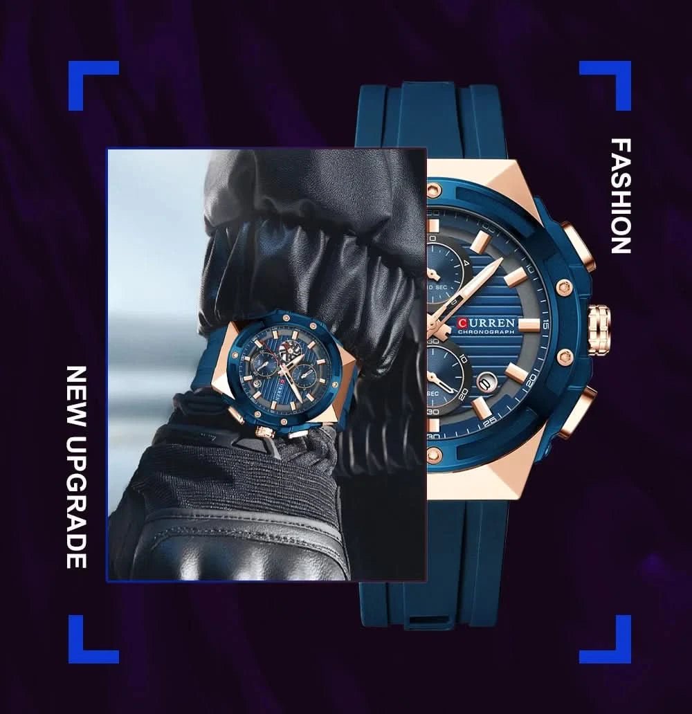 Montre CURREN Sport - Chrono, Design & Étanche - Polynesia Market