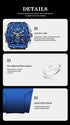 Montre LIGE Homme - Luxe, Sport & Étanche - Polynesia Market