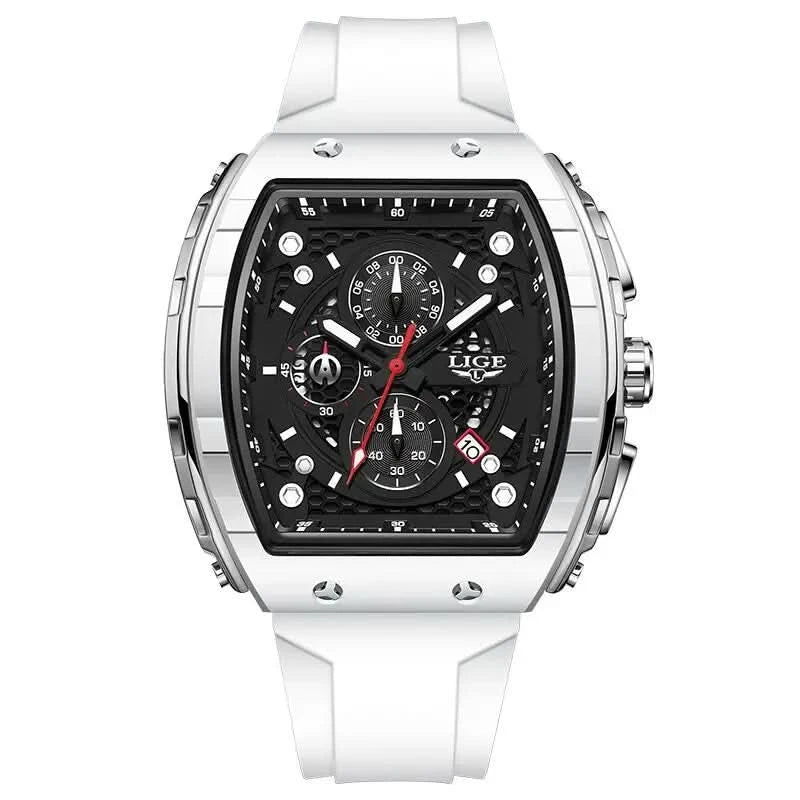 Montre LIGE Homme - Luxe, Sport & Étanche - Polynesia Market