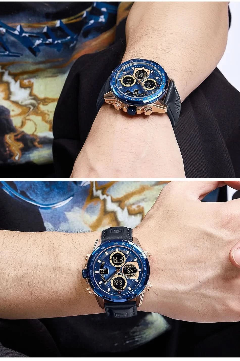 Montre NAVIFORCE Homme - Sport, Étanche & Chrono - Polynesia Market