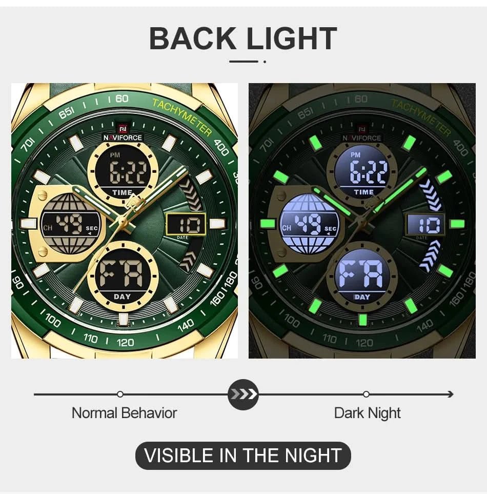 Montre NAVIFORCE Homme - Sport, Étanche & Chrono - Polynesia Market