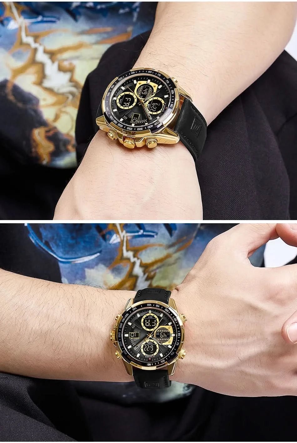 Montre NAVIFORCE Homme - Sport, Étanche & Chrono - Polynesia Market