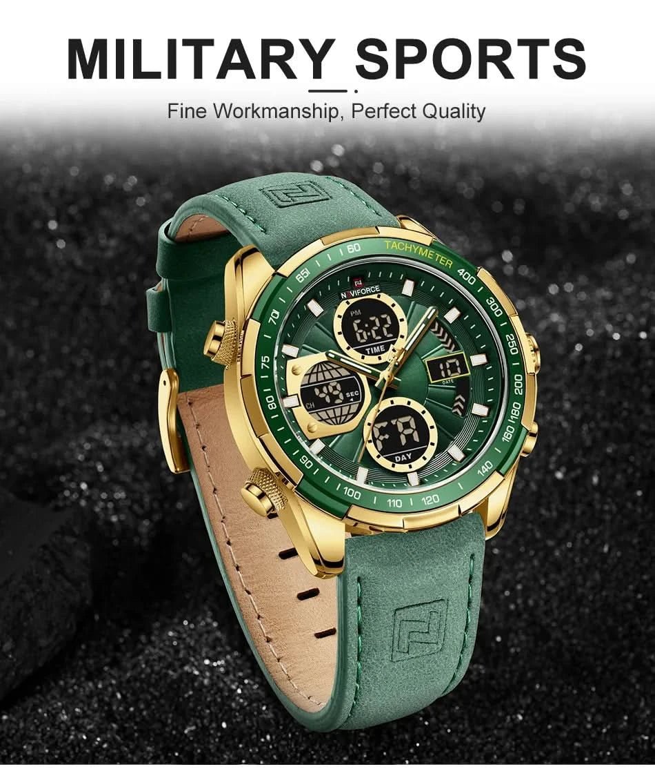 Montre NAVIFORCE Homme - Sport, Étanche & Chrono - Polynesia Market
