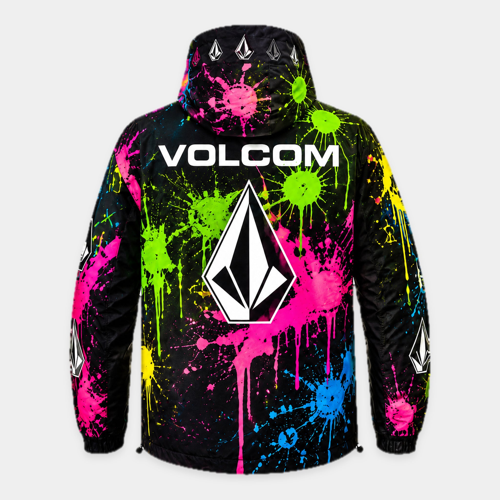 Veste Volcom Neon Meltdown - Dos