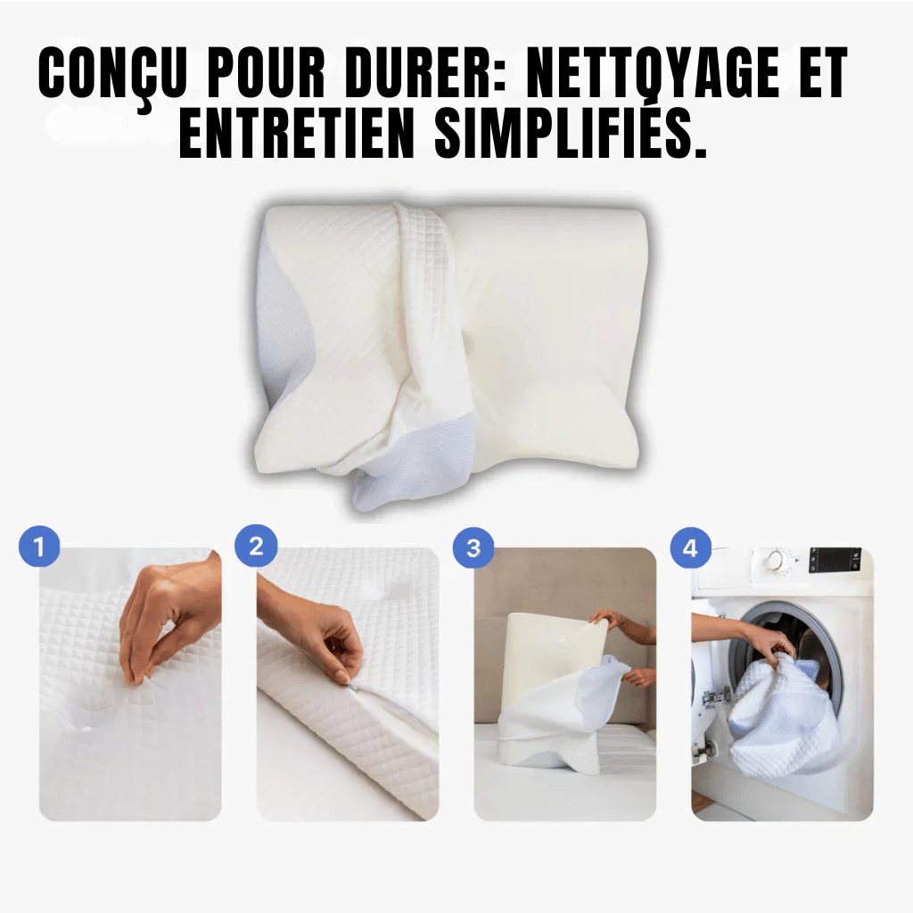 Oreiller cervical à mémoire de forme - Polynesia Market