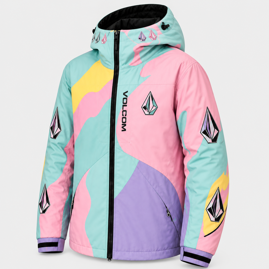 Veste Volcom Pastel Pop - Vue trois-quarts