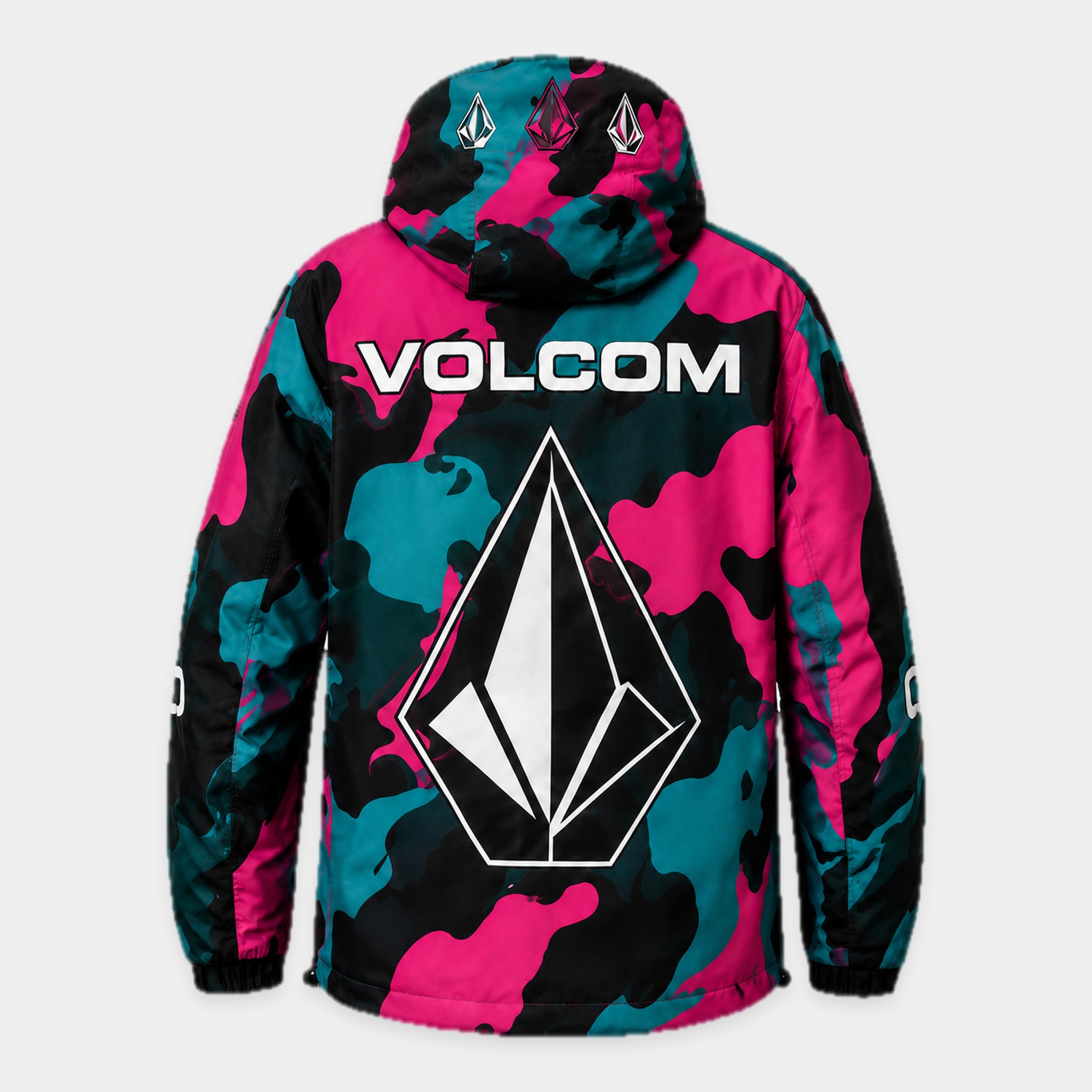 Veste Volcom Pop Camo - Dos