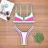 Sexy Micro Bikini Push Up Mini Bikinis Women Patchwork Printed Brazilian Swimwear Women Thong Bathing Suit Swimsuit Beach Wear - Polynesia Market
