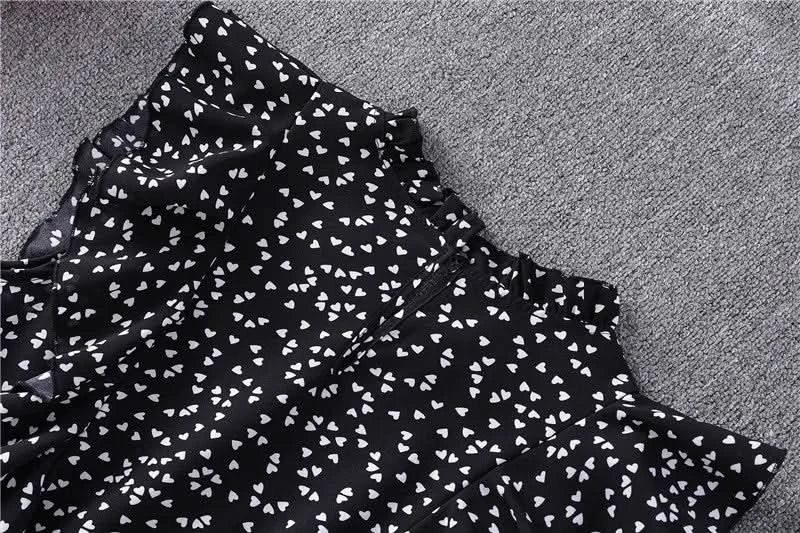 Summer Dress 2021 Elegant Sundress Slim Sleeveless Woman Vestidos Ruffles Knee Length Clothes Red Beach Party Dresses For Women - Polynesia Market