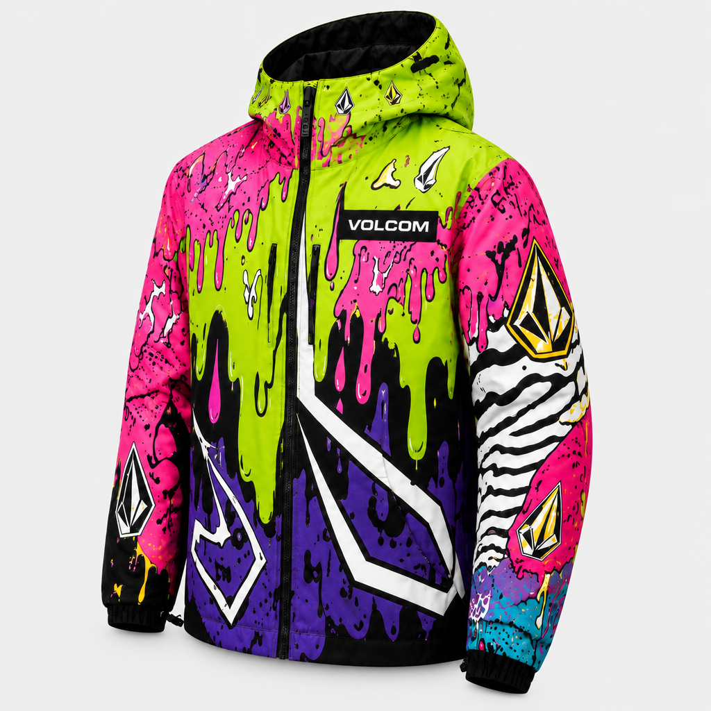 Veste Volcom Toxic Drip - Vue trois-quarts