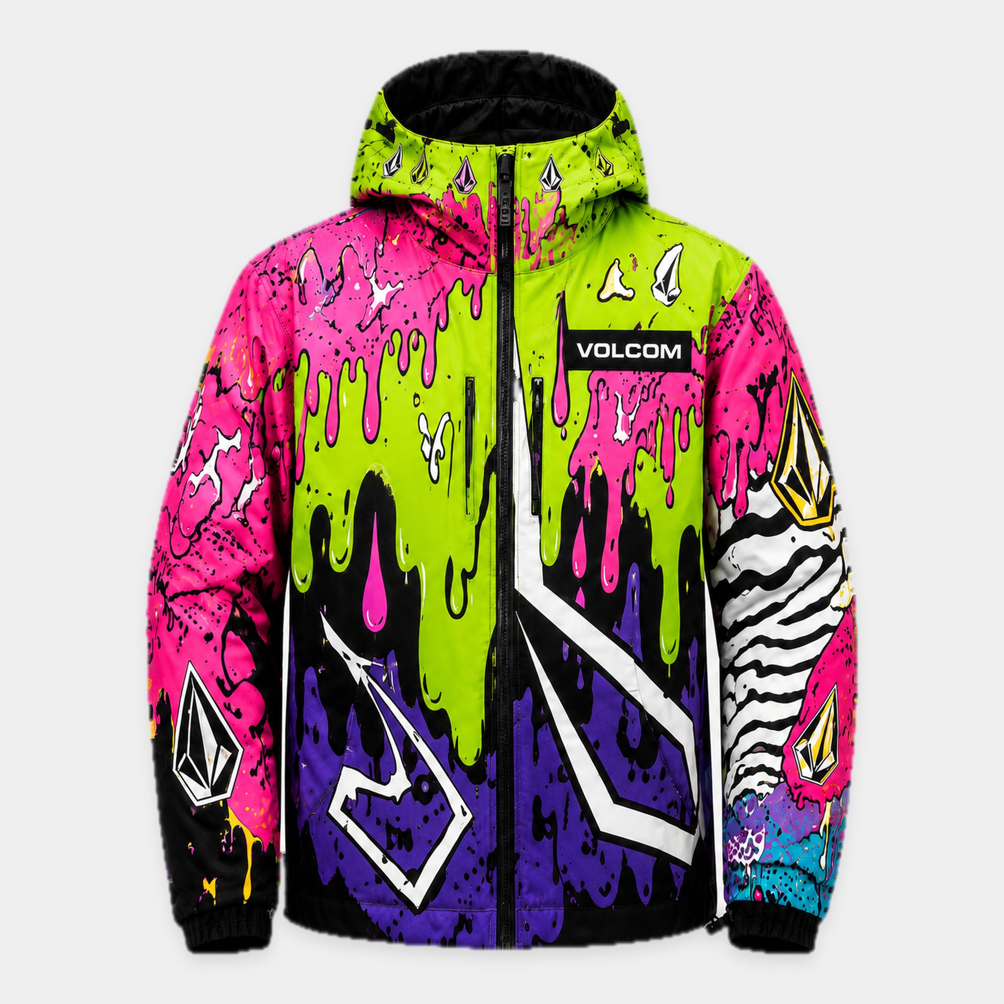 Veste Volcom Toxic Drip - Face