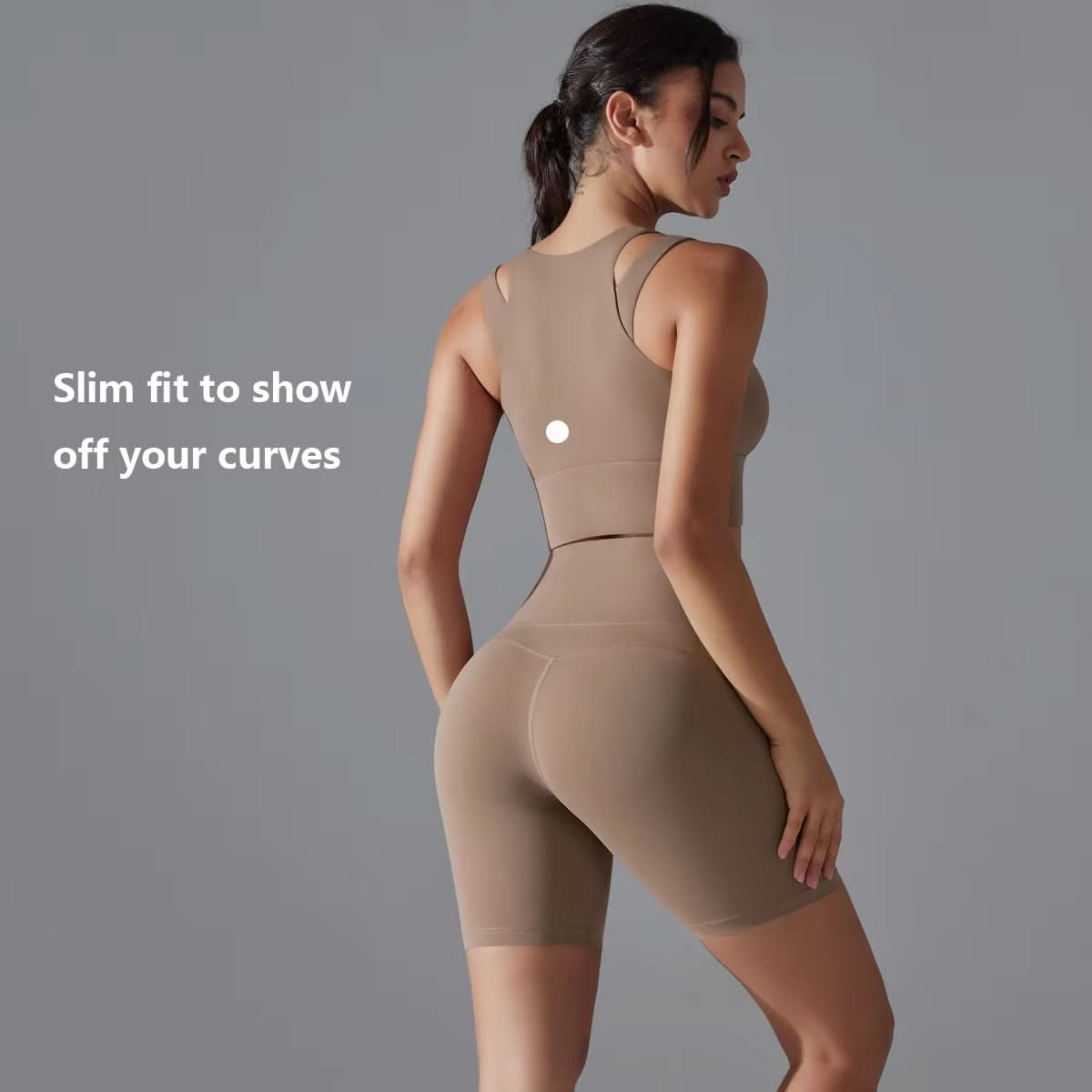 Woman'S Yoga Sets Zipper Gym Tops and Shorts Sports Outfits Female Yoga Overalls Workout Clothes Fitness Suit - Polynesia Market