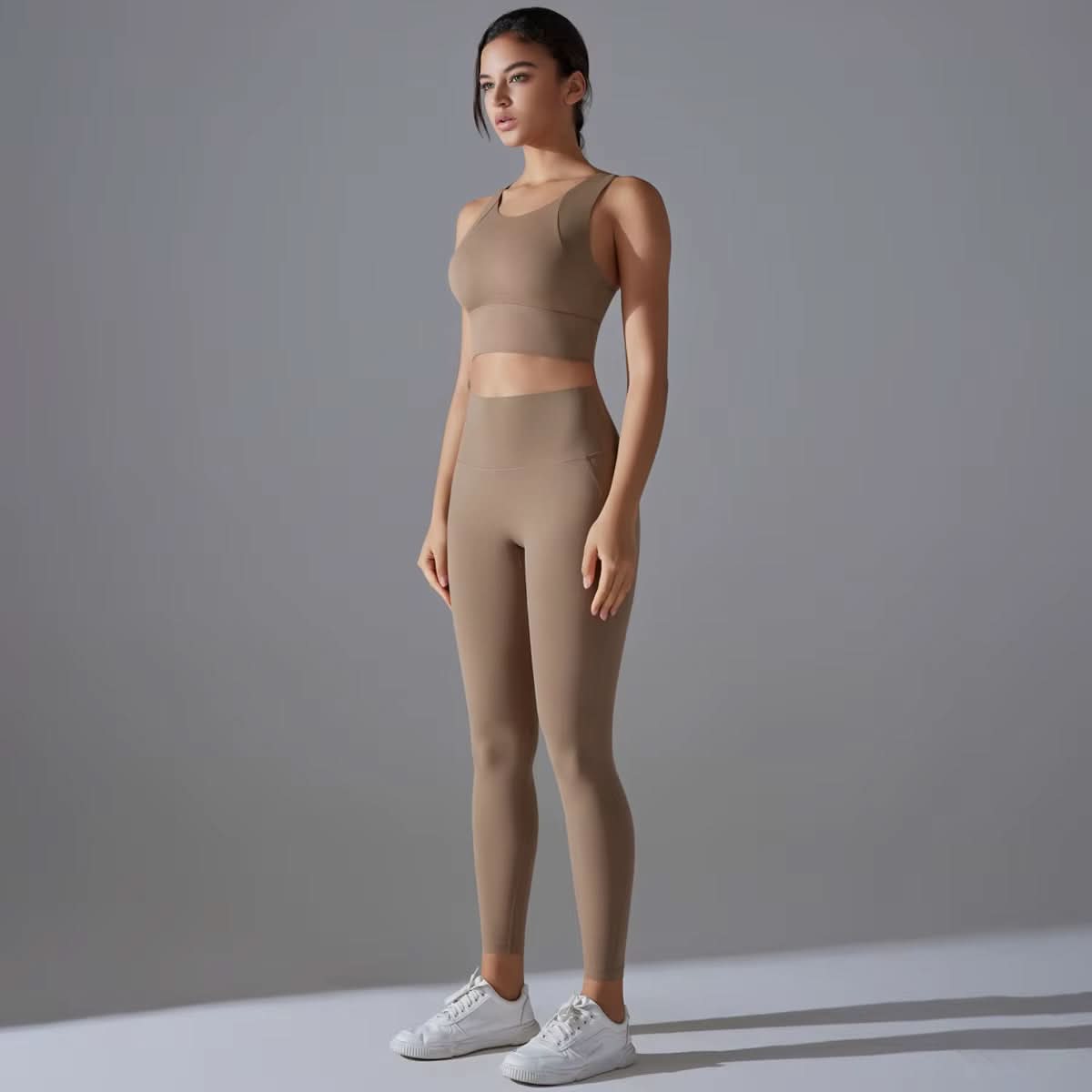 Women Athletic Clothing Ladies Gym Fitness Sports Workout Yoga Clothes Suit Activewear Seamless Women Active Wear Yoga Set - Polynesia Market