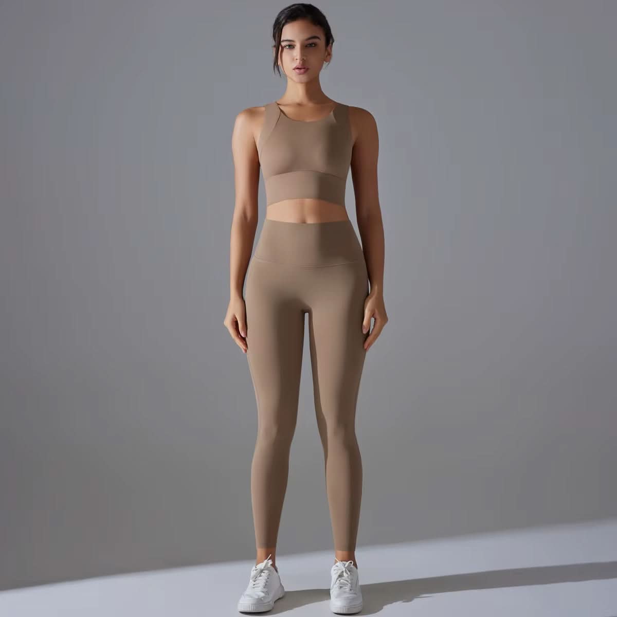 Women Athletic Clothing Ladies Gym Fitness Sports Workout Yoga Clothes Suit Activewear Seamless Women Active Wear Yoga Set - Polynesia Market