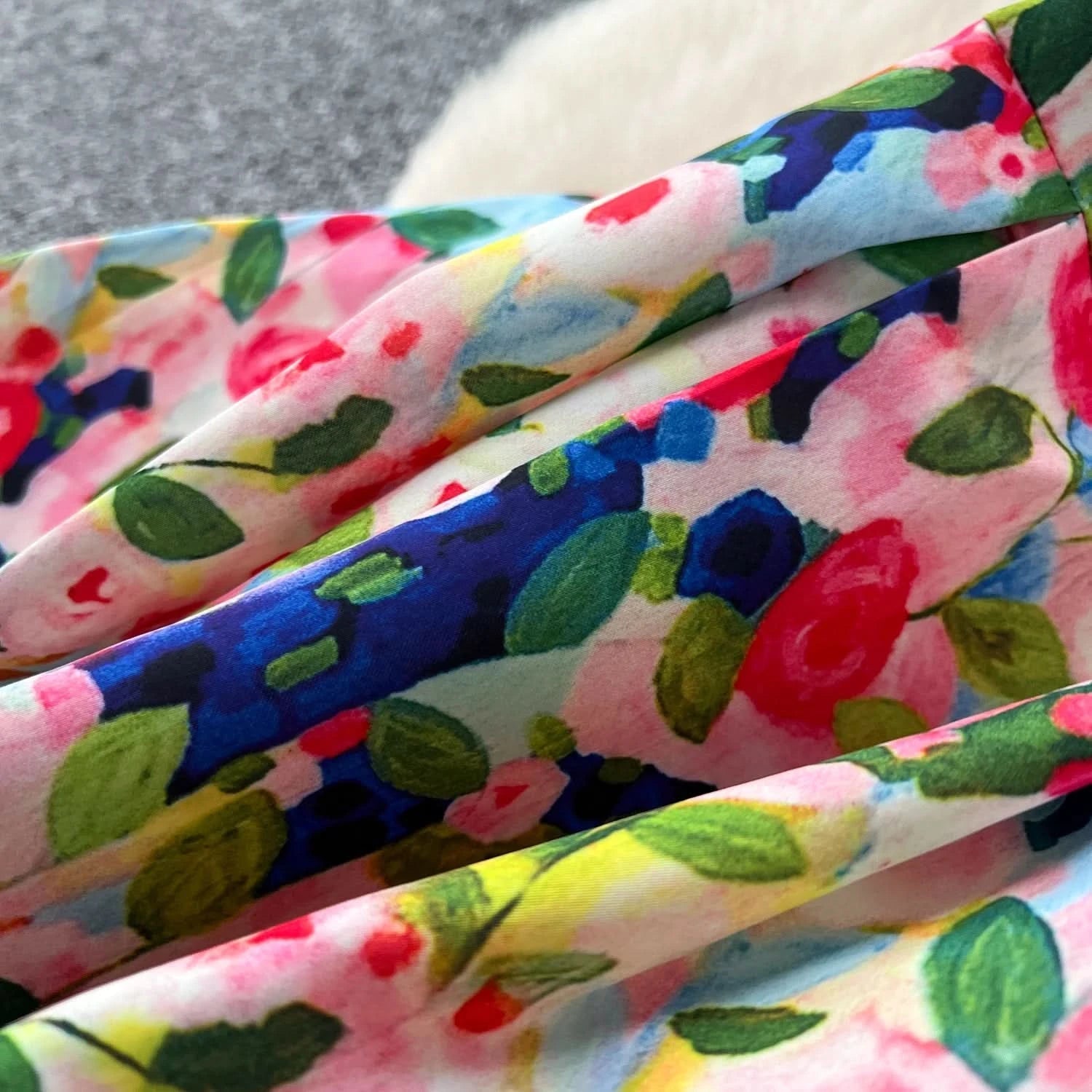 Women Sleeveless Elegant Dress Retro Elegant High Waisted Pleated Printed Formal Dresses Ladies Summer Slim A - line Long Robe - Polynesia Market