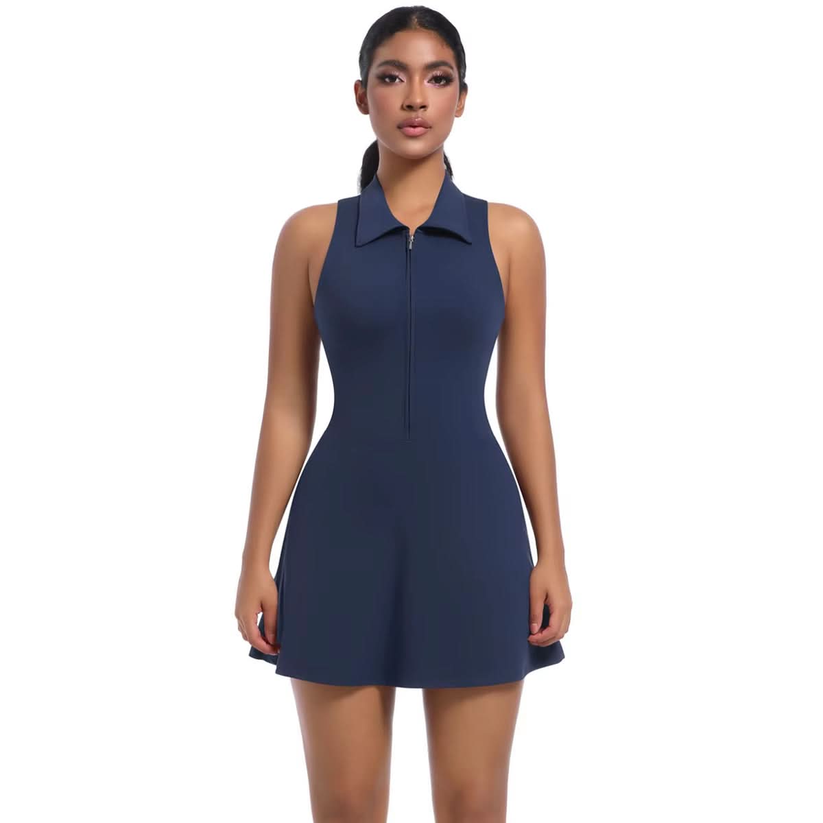 Women Tennis Dress Active Wear Lightweight Tight High Waist Golf Badminton Dress Women Yoga Clothing - Polynesia Market