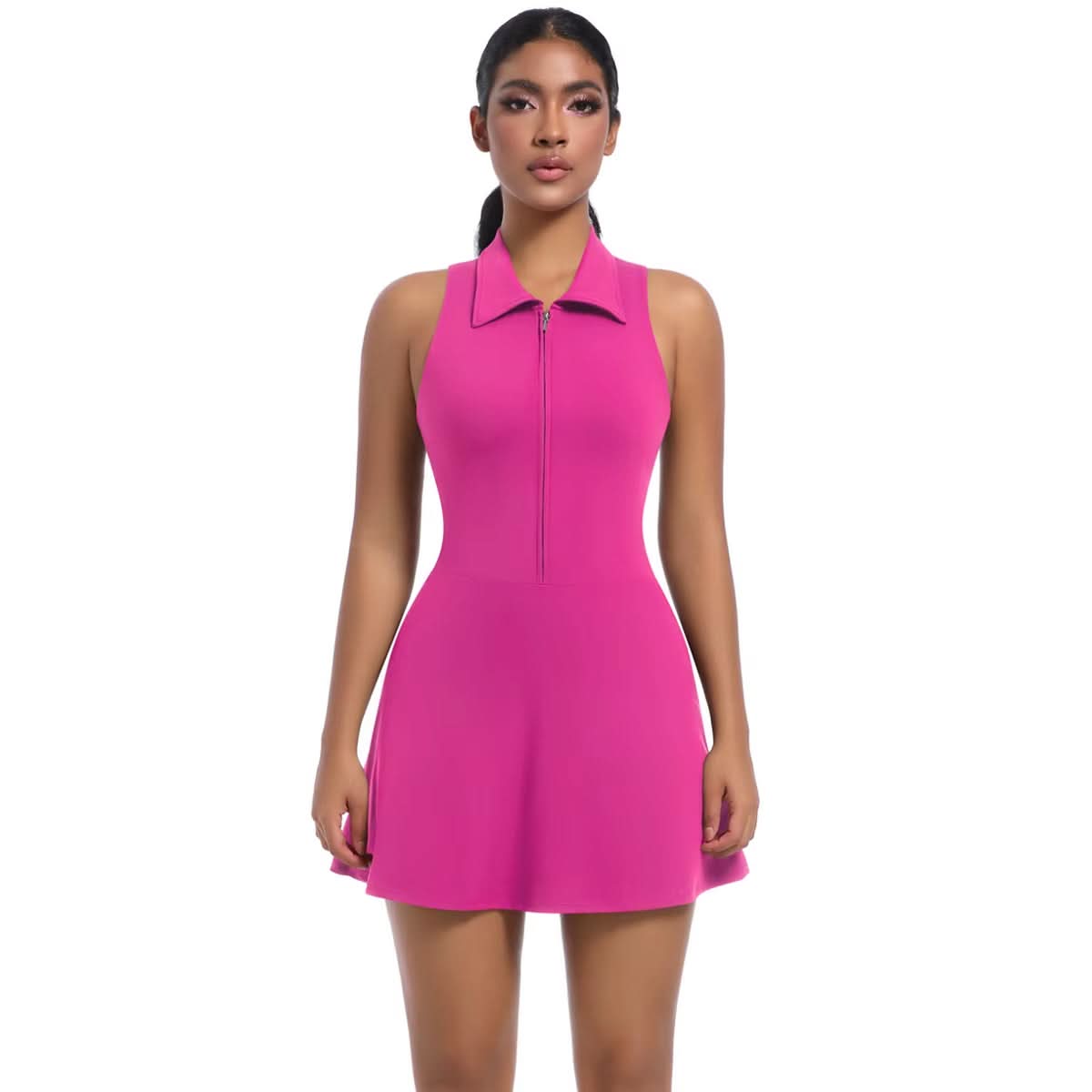 Women Tennis Dress Active Wear Lightweight Tight High Waist Golf Badminton Dress Women Yoga Clothing - Polynesia Market
