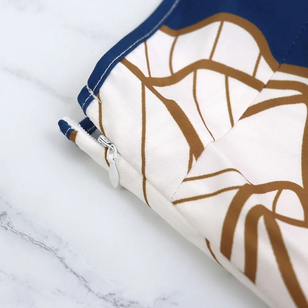 Women's Elegant Floral Printed Long Dresses, Casual Strapless, A Line Dresses, Ladies Side Split, Summer Vestido - Polynesia Market