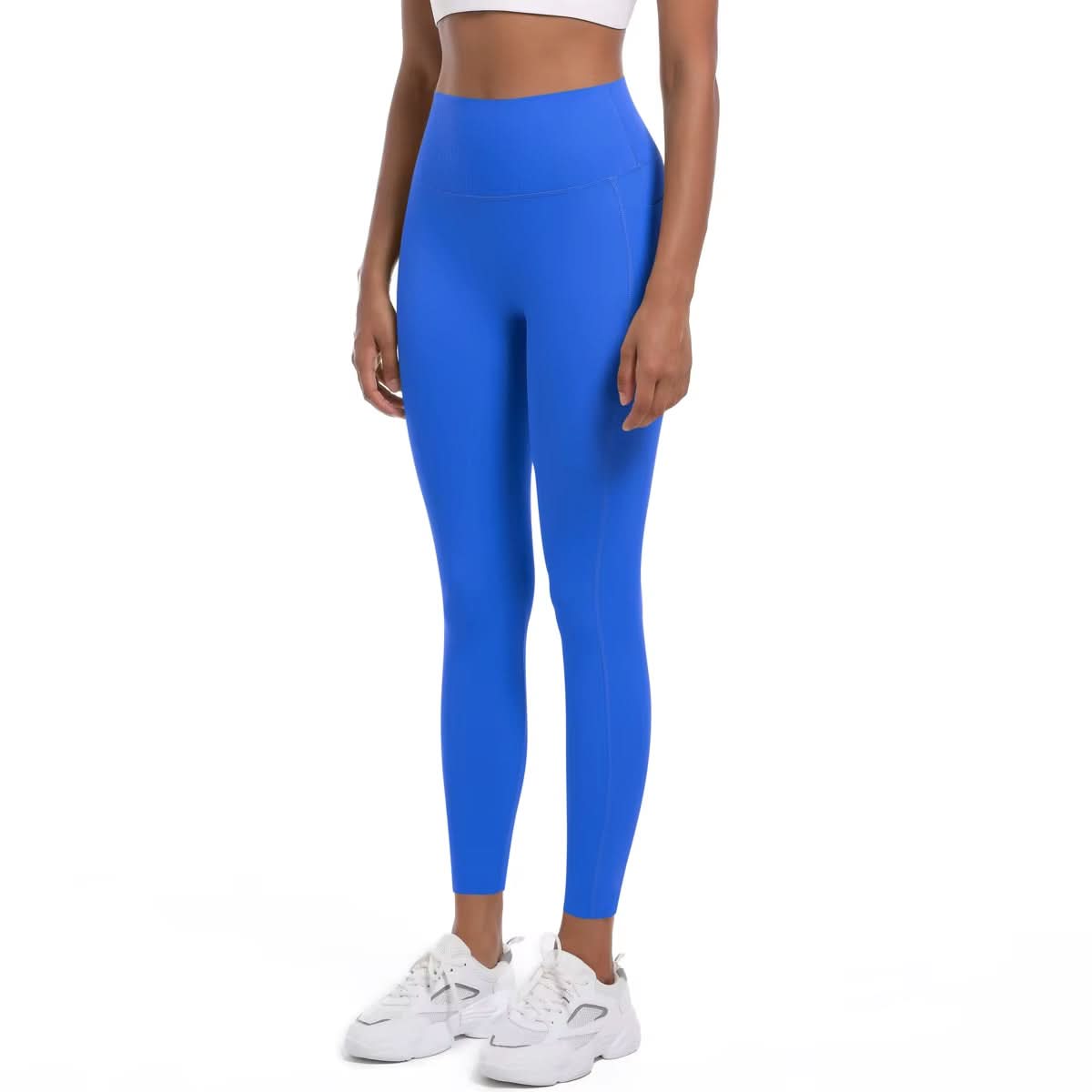 Women'S High Waist Yoga Leggings Soft Stretchy Quick Dry Seamless Breathable Spandex Sports Leggings with Pockets for Women - Polynesia Market
