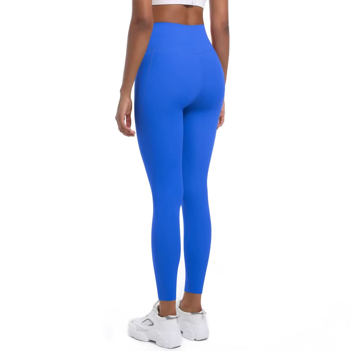 Women'S High Waist Yoga Leggings Soft Stretchy Quick Dry Seamless Breathable Spandex Sports Leggings with Pockets for Women - Polynesia Market