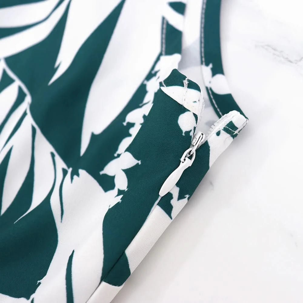 Women'S One - Shoulder Floral Print Ruffle Maxi Dress, Casual Polyester A - Line Gown, Woven Fabric, for Spring/Summer/Fall Vestido - Polynesia Market