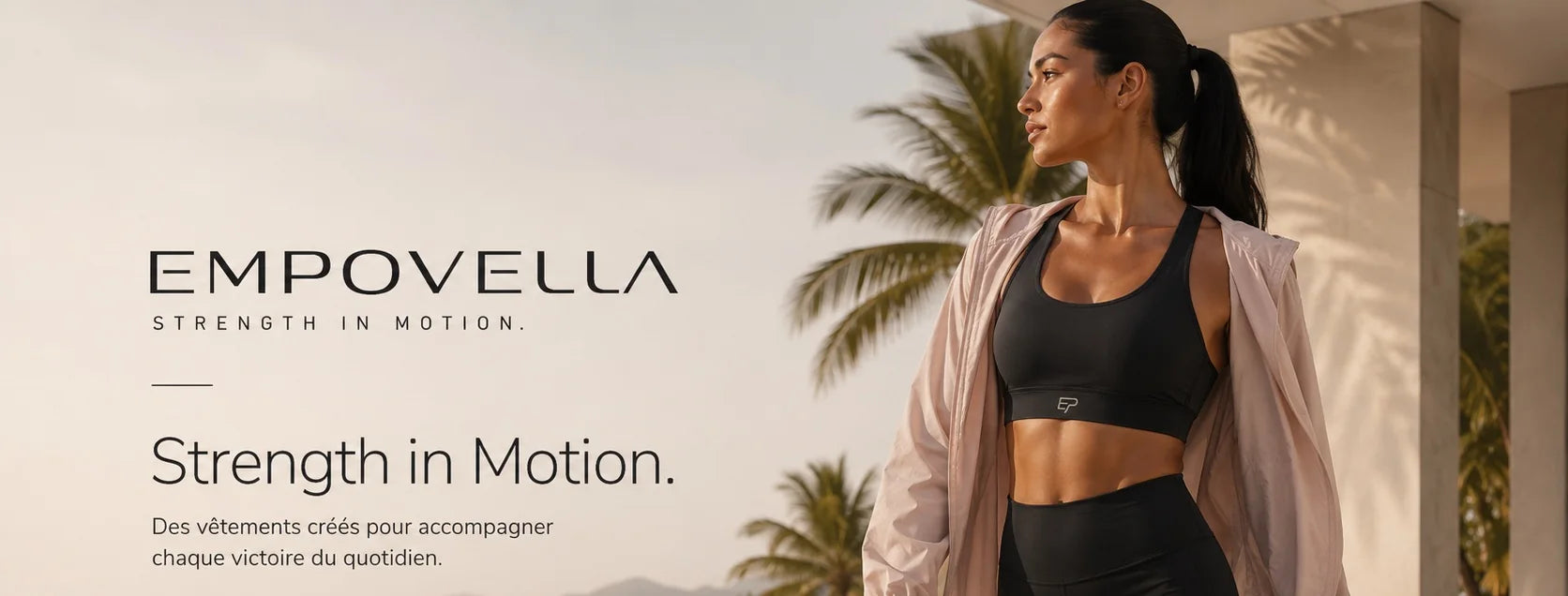 Campagne EMPOVELLA Strength in Motion en Onyx